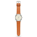 Men’s Classic Analog Quartz Watch with Leather-Style Strap – Multiple Colors