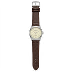 Men’s Classic Analog Quartz Watch with Leather-Style Strap – Multiple Colors