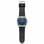 Men’s Classic Analog Quartz Watch with Leather-Style Strap – Multiple Colors