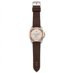 Men’s Luxury Analog Wristwatch with Stylish Dial & Leather-Style Strap