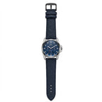 Men’s Luxury Analog Wristwatch with Stylish Dial & Leather-Style Strap
