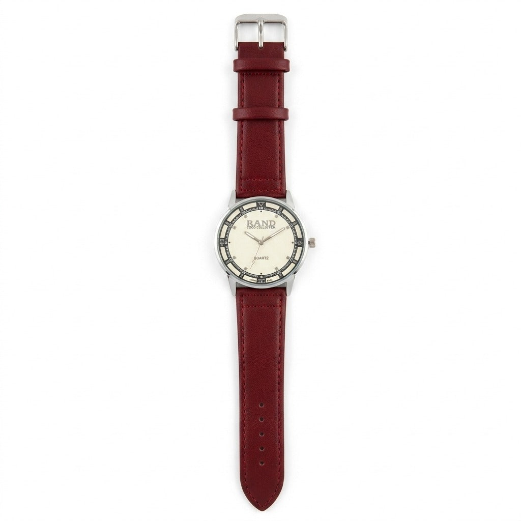 Men’s Classic Analog Quartz Watch with Colorful Strap – Multiple Colors
