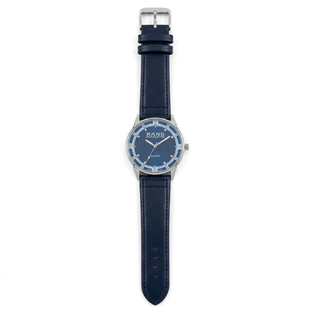 Men’s Classic Analog Quartz Watch with Colorful Strap – Multiple Colors