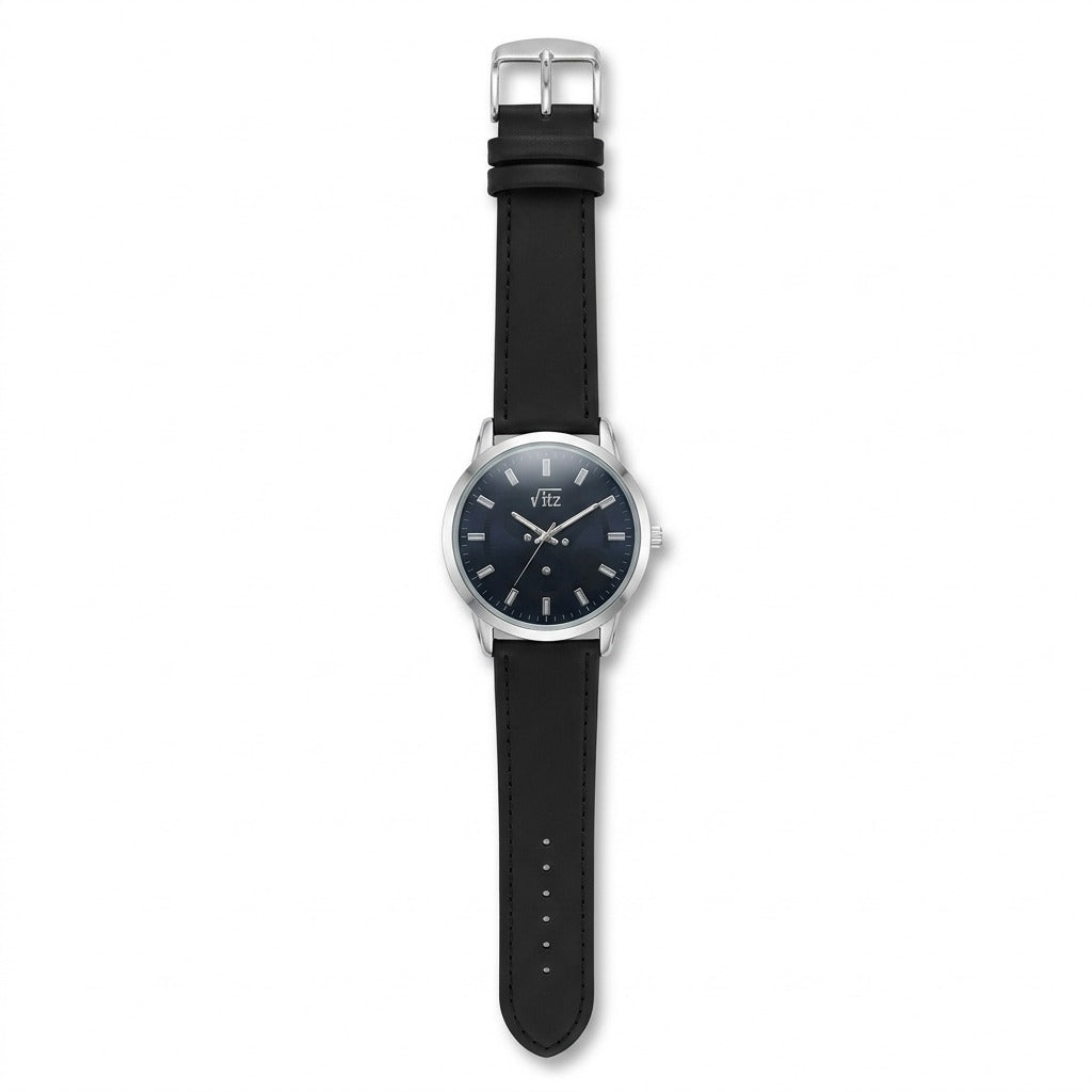 Men’s Stylish Analog Wristwatch with Minimalist Dial & Colorful Strap