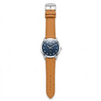 Men’s Stylish Analog Wristwatch with Minimalist Dial & Colorful Strap