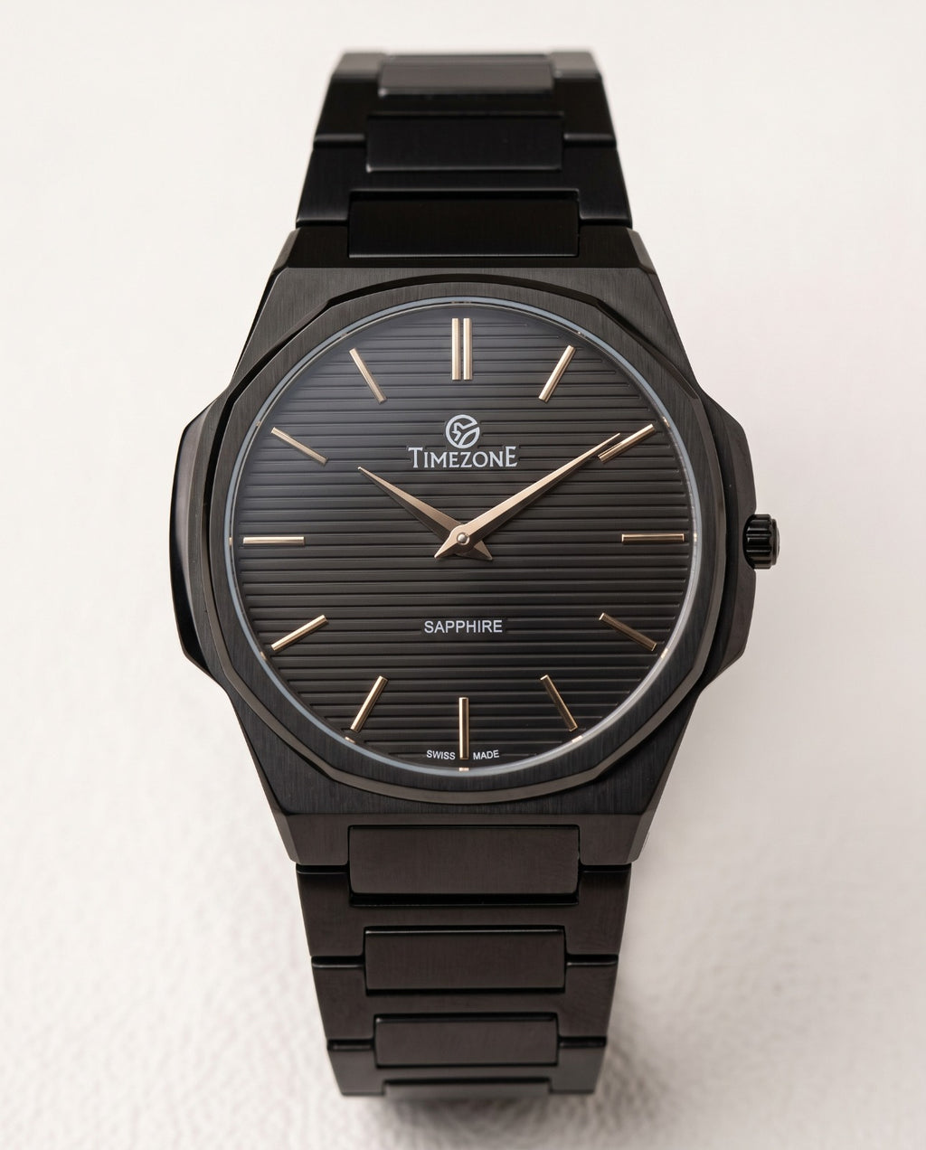 TIMEZONE  Stainless Steel Watch