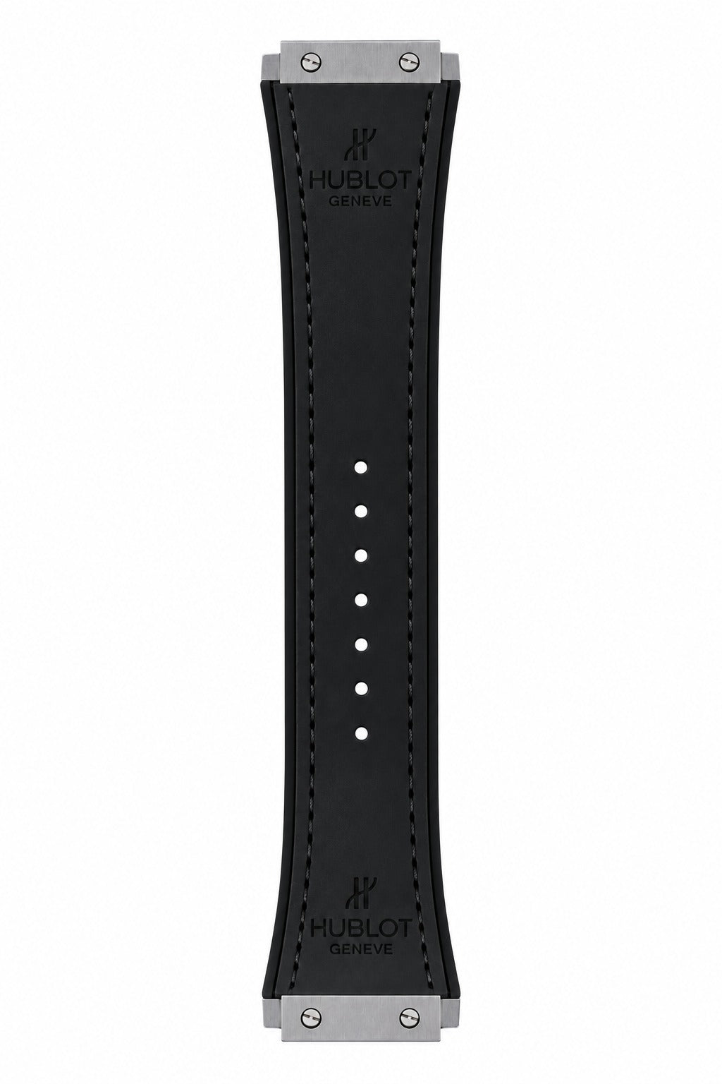 Luxury Black & Silver Chronograph Style Watch