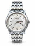 WEIQIN Classic Silver Watch – White Dial