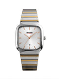 SKMEI Classic Square Two-Tone Silver & Gold Men's Watch