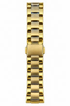 Luxury Gold & Blue Skeleton Style Watch