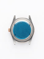 Aurex Ice Blue Dial Rose Gold Two-Tone Luxury Watch