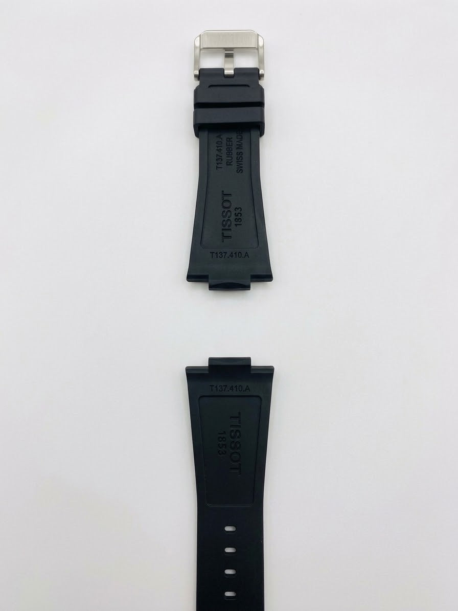 Aurex Midnight Black Textured Dial Sports Watch – Rubber Strap