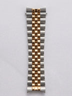 Classic Two-Tone Gold & Silver Arabic Dial Luxury Watch
