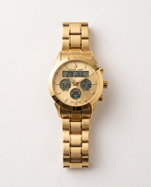 ALFAJR  Digital Analog Watch