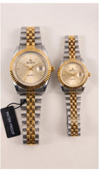 RIZEN Luxury Couple Watches – Elegant Matching Style