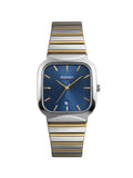 SKMEI Royal Blue Square Dial Two-Tone Men's Watch