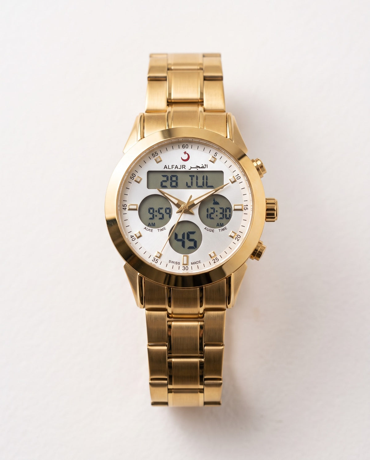 ALFAJR  Digital Analog Watch