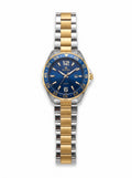 RIZEN Luxury Men's Quartz Watch – Stainless Steel Style with Rotating Bezel