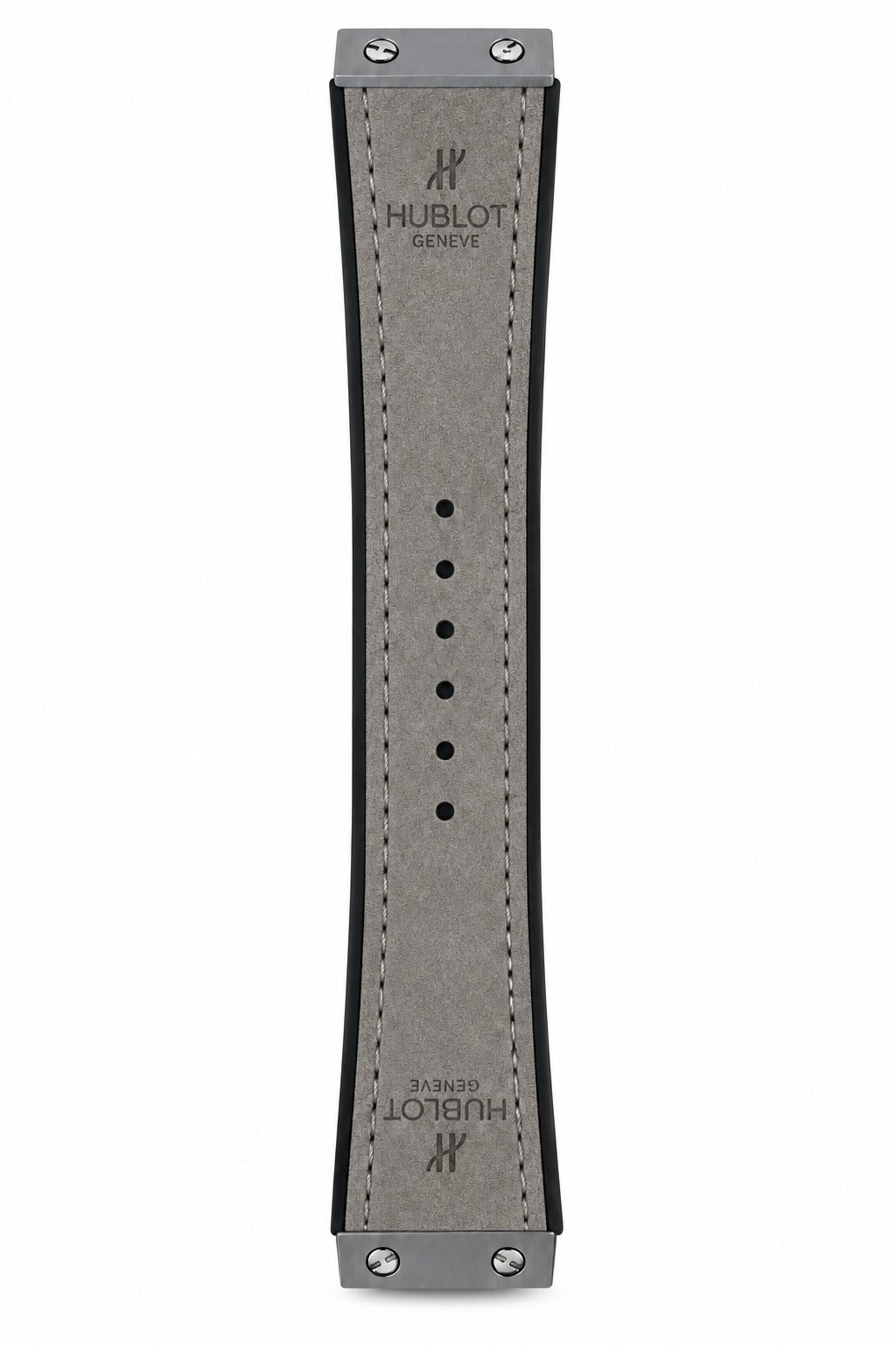 Luxury Silver Chronograph Style Watch – Grey Strap