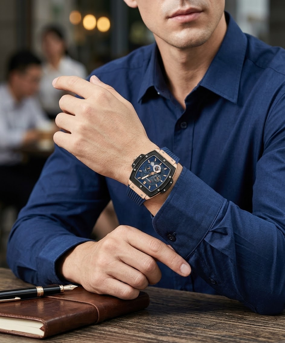 FORRAD Men's Luxury Sport Chronograph Watch