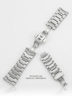 RICK Classic Brown Dial Stainless Steel Watch