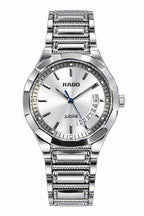 RADO Jubile Silver Luxury Men’s Watch – Stainless Steel Bracelet with Curved Date Display