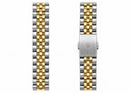 Luxury Gold & Silver Men’s Watch – Premium Two-Tone Stainless Steel Bracelet