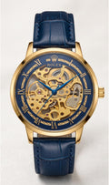Luxury Gold Skeleton Automatic Watch