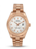 Aurex Classic Gold Diamond Dial Watch