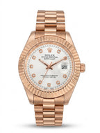 Aurex Classic Gold Diamond Dial Watch