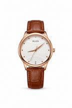 Belleda Classic Rose Gold Leather Watch