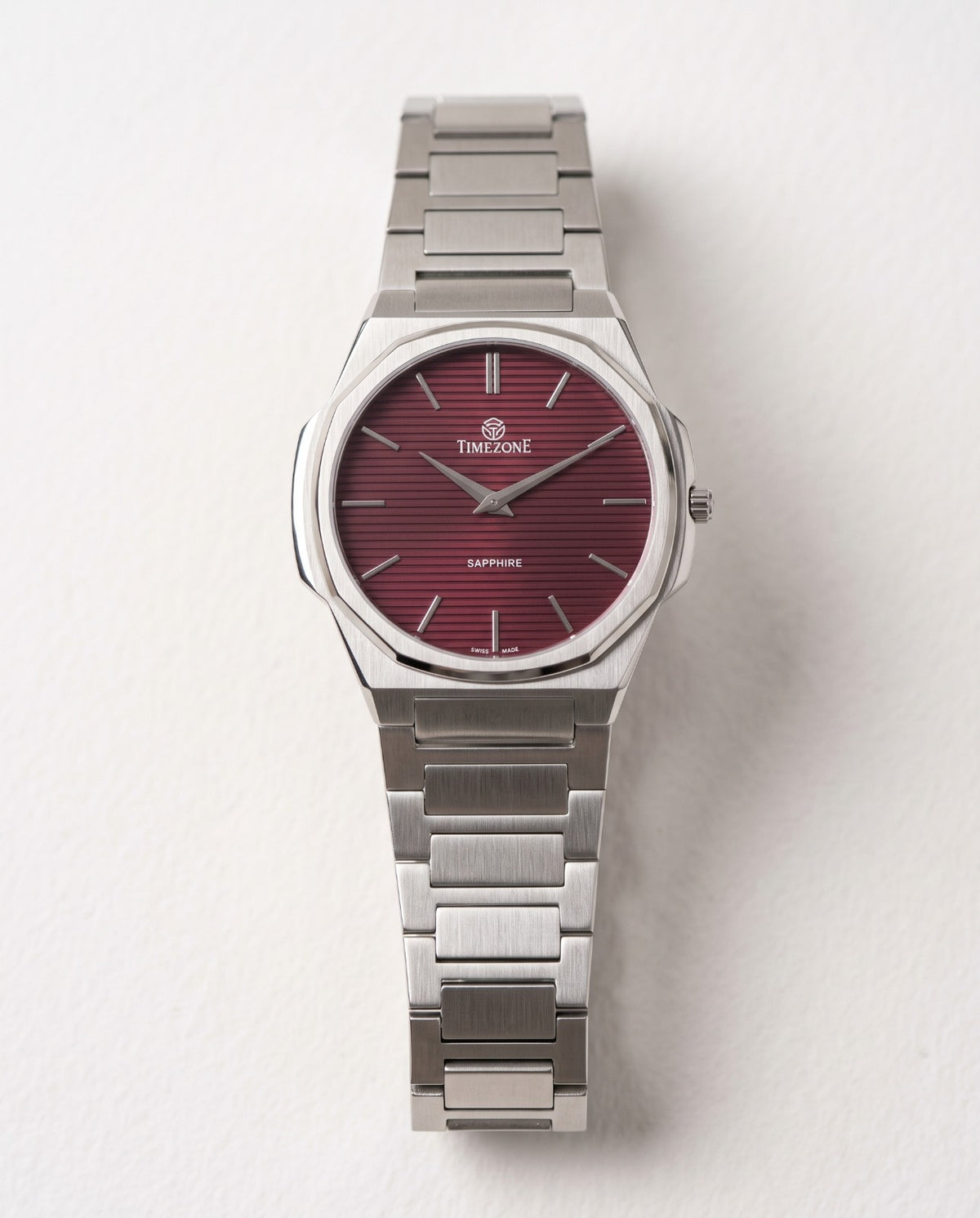 TIMEZONE  Stainless Steel Watch