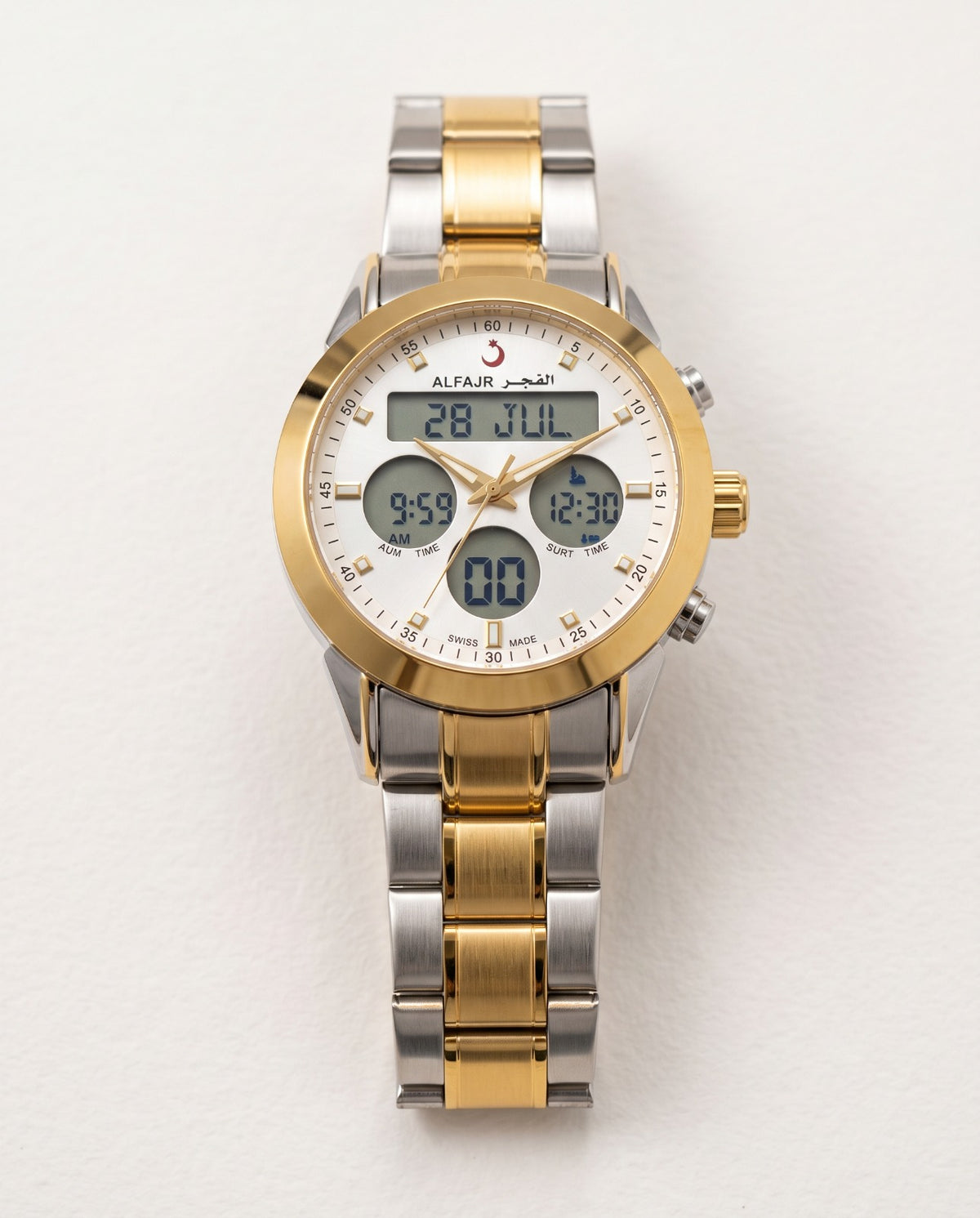 ALFAJR  Digital Analog Watch