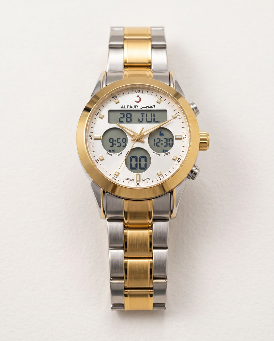 ALFAJR  Digital Analog Watch